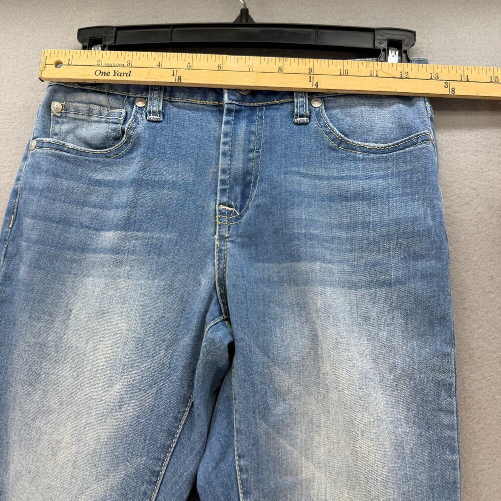 7 for All Mankind Jeans Girls 14 Light Blue Josefina Skinny Boyfriend Preppy - Picture 11 of 15
